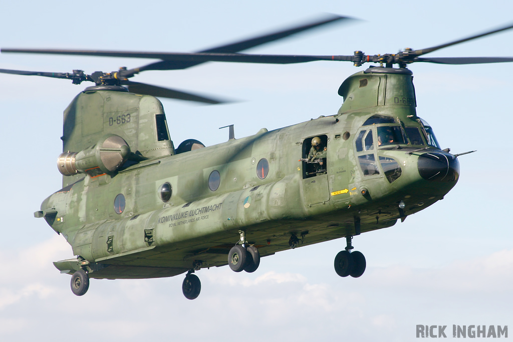 Boeing CH-47D Chinook - D-663 - RNLAF