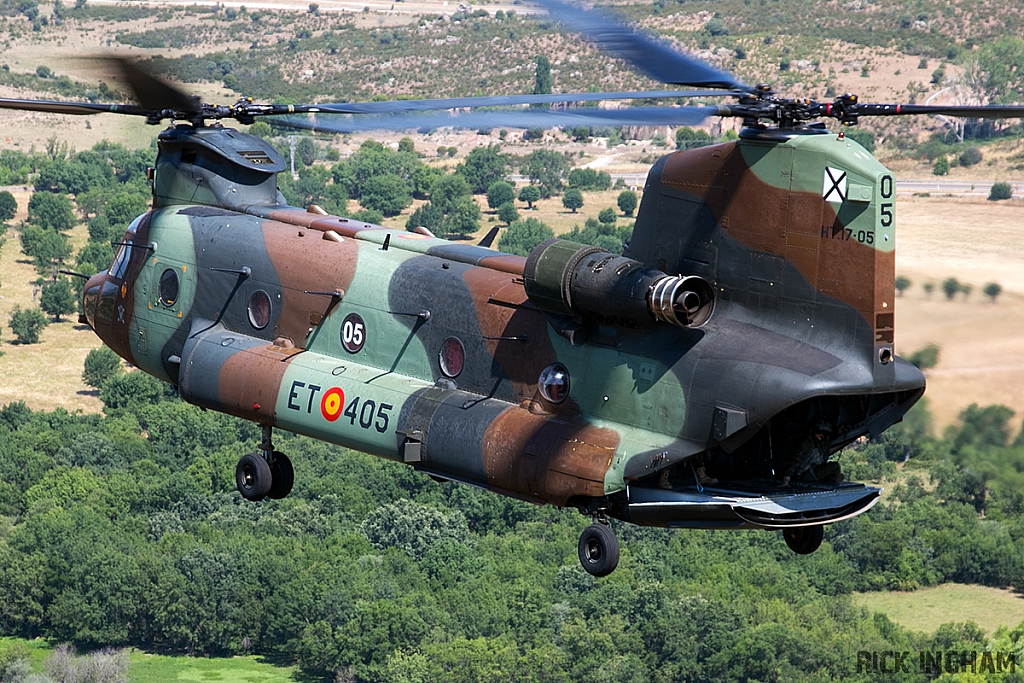 Boeing CH47D Chinook - HT.17-05 / ET-405 - Spanish Army