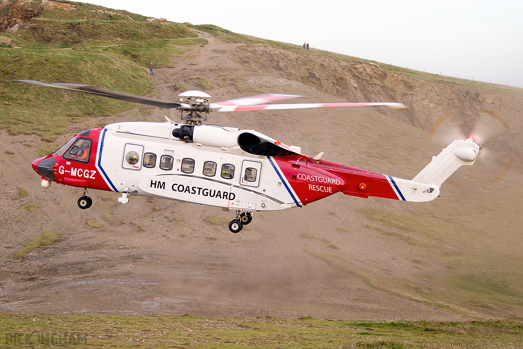 Sikorsky S-92A - G-MCGZ - Coast Guard
