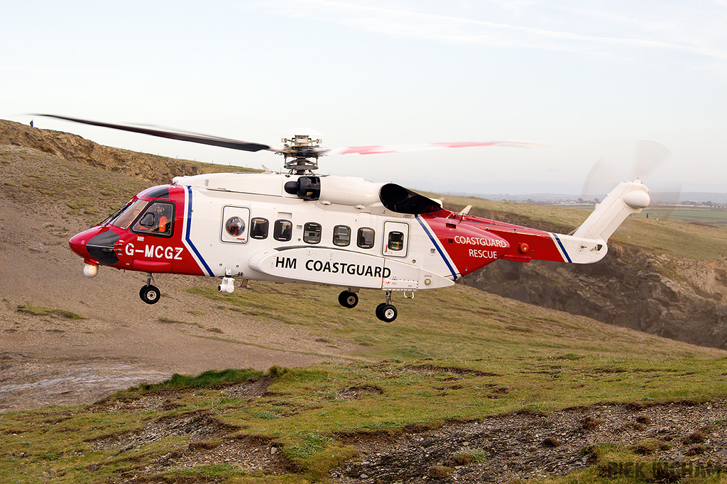 Sikorsky S-92A - G-MCGZ - Coast Guard