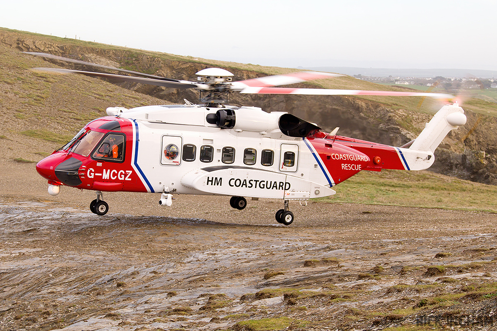 Sikorsky S-92A - G-MCGZ - Coast Guard