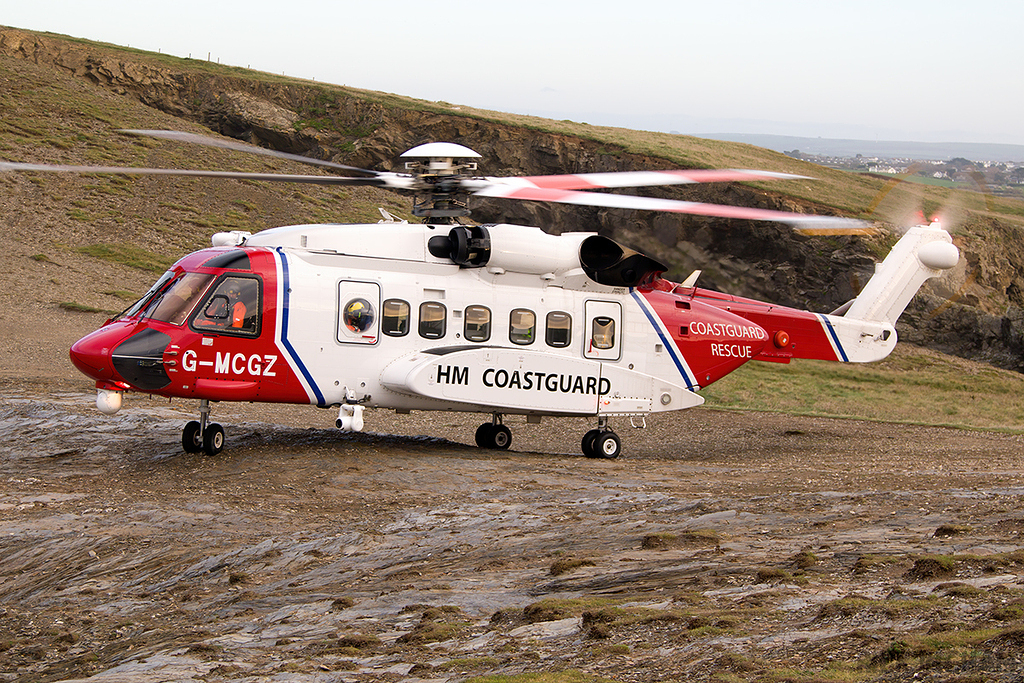 Sikorsky S-92A - G-MCGZ - Coast Guard