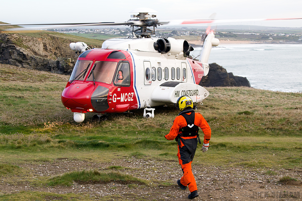 Sikorsky S-92A - G-MCGZ - Coast Guard