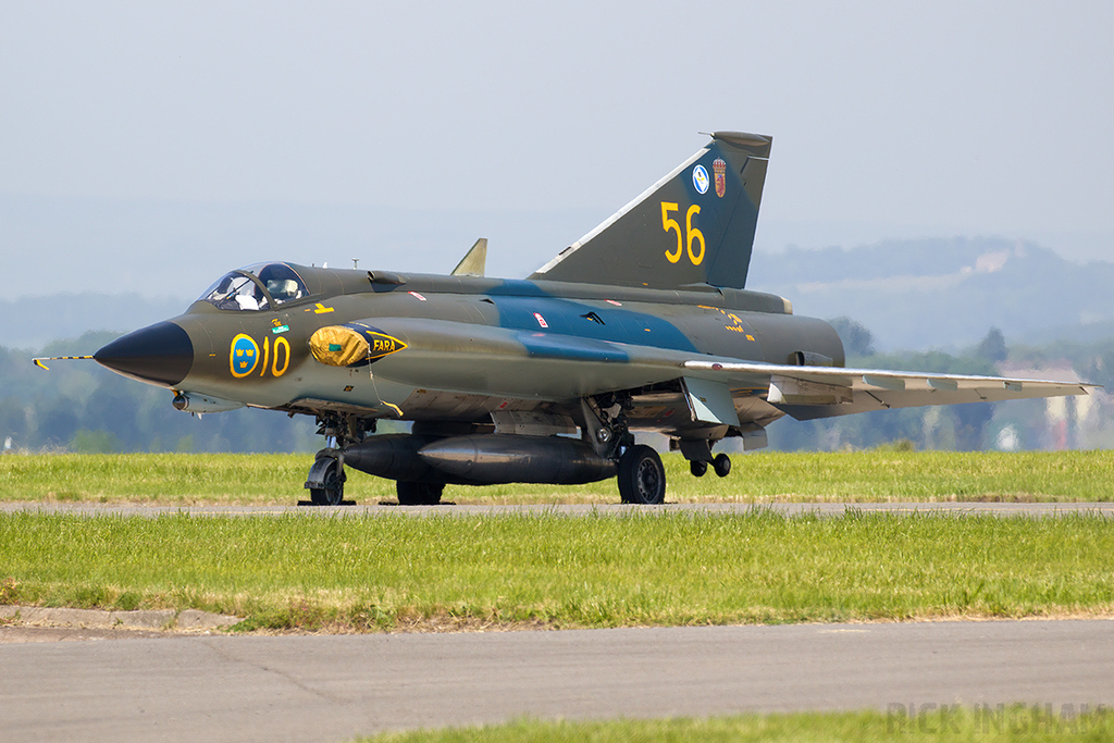 Saab Sk35J Draken - 35556 / SE-DXR - Swedish Air Force
