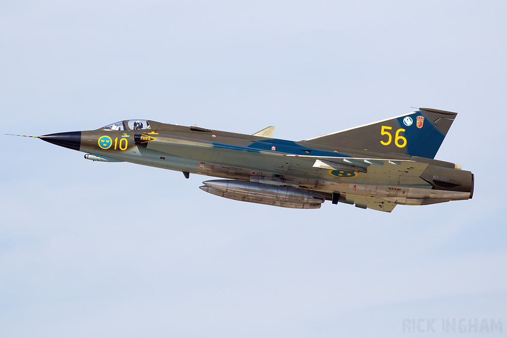 Saab J35J Draken - 35556 / SE-DXR - Swedish Air Force