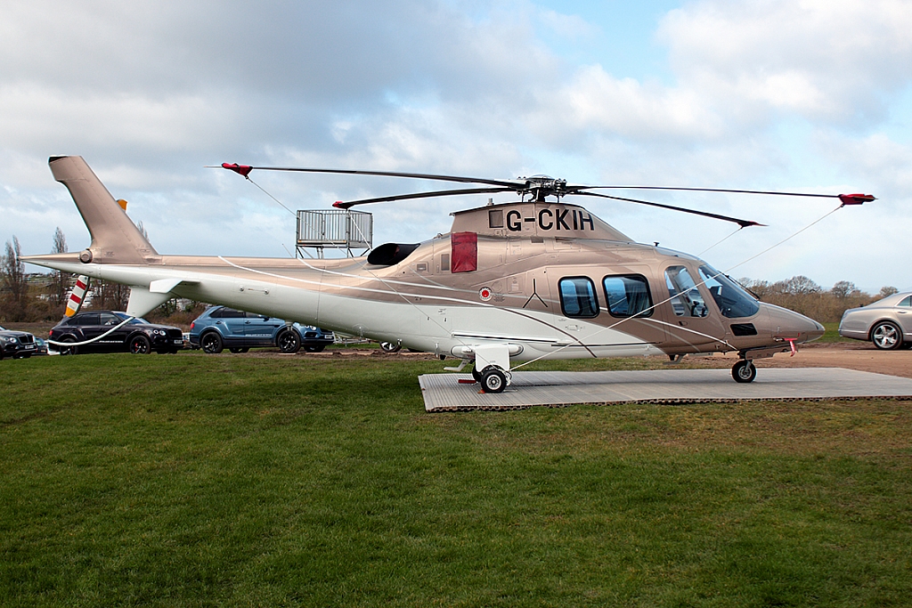 Agusta A109S Grand - G-CKIH - Helipad