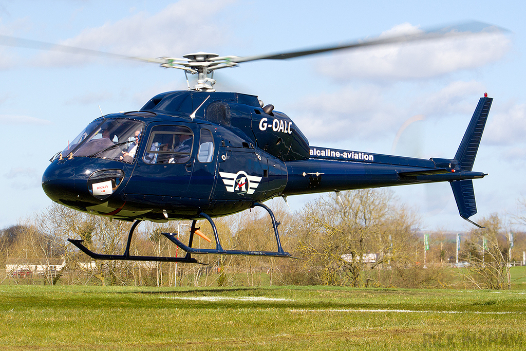 Eurocopter AS355 F2 Squirrel II - G-OALC - Alcaline Aviation