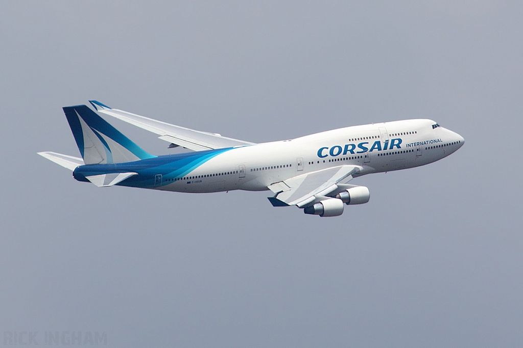 Boeing 747-422 - F-HSUN - Corsair