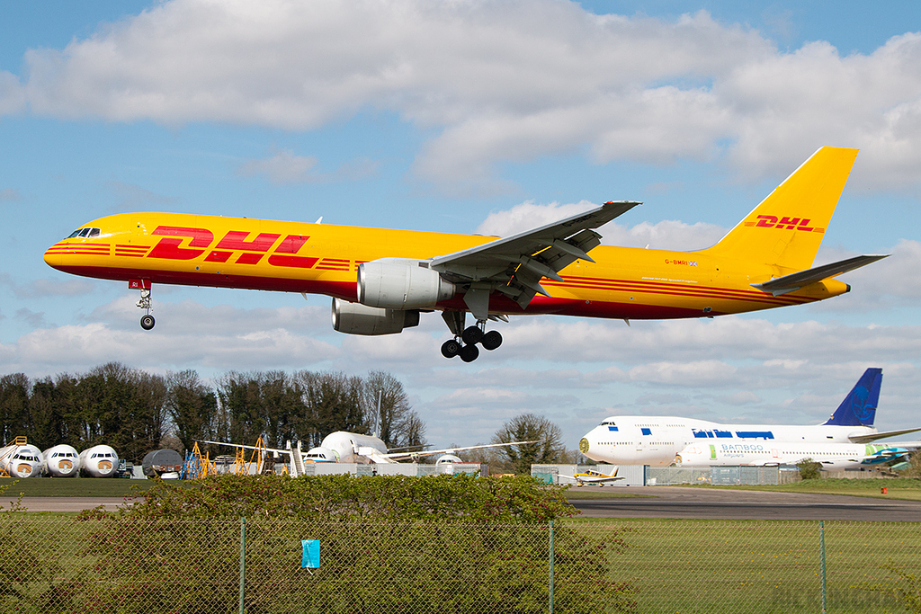 Boeing 757-236SF - G-BMRI - DHL Aviation