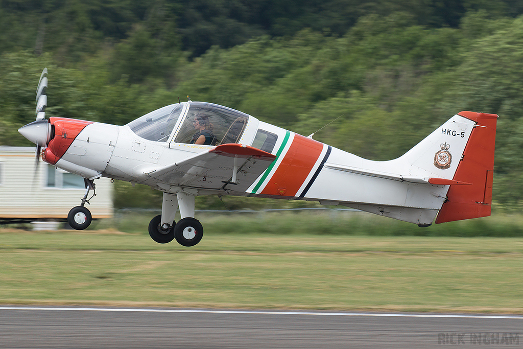 Scottish Aviation Bulldog T1 - HKG-5 / G-BULL - Royal Hong Kong Auxiliary Air Force
