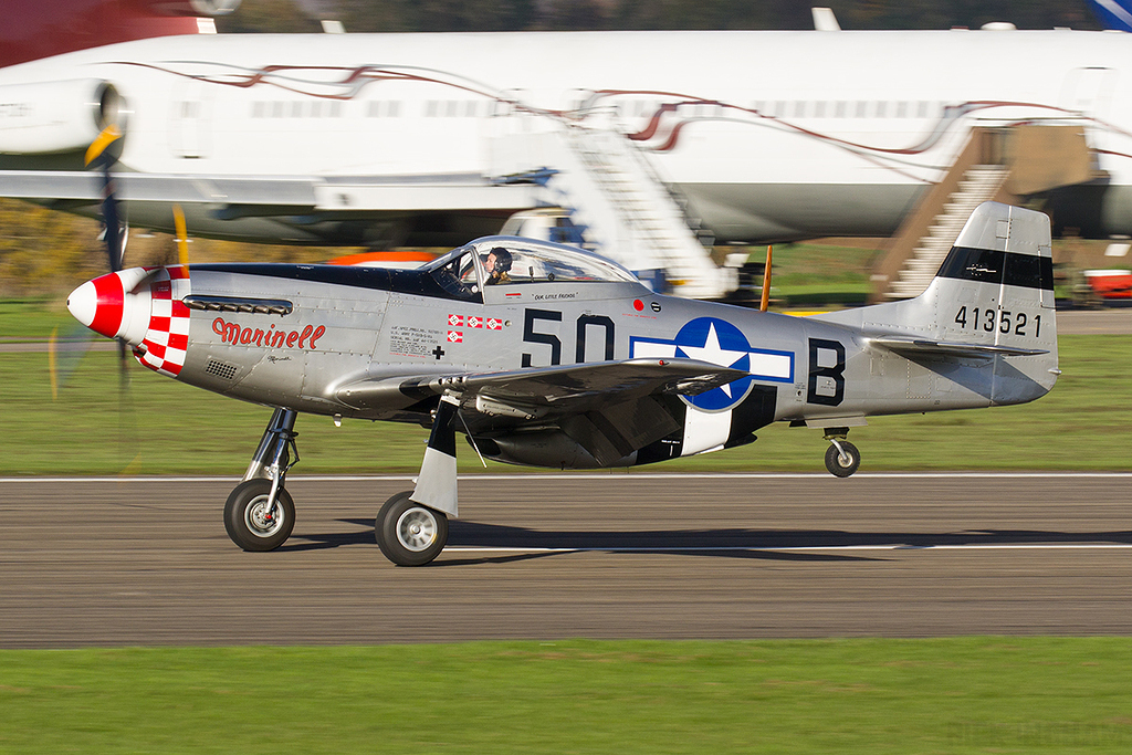 North American P-51D Mustang - 44-13521 / G-MRLL - USAF