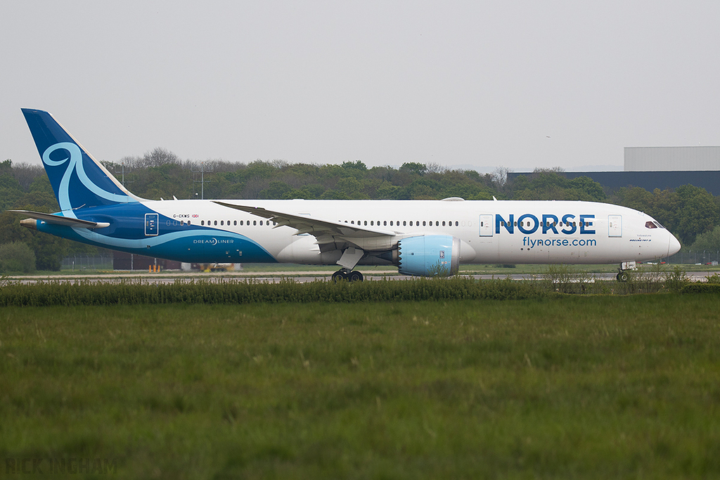 Boeing 787-9 Dreamliner - G-CKWS - Norse