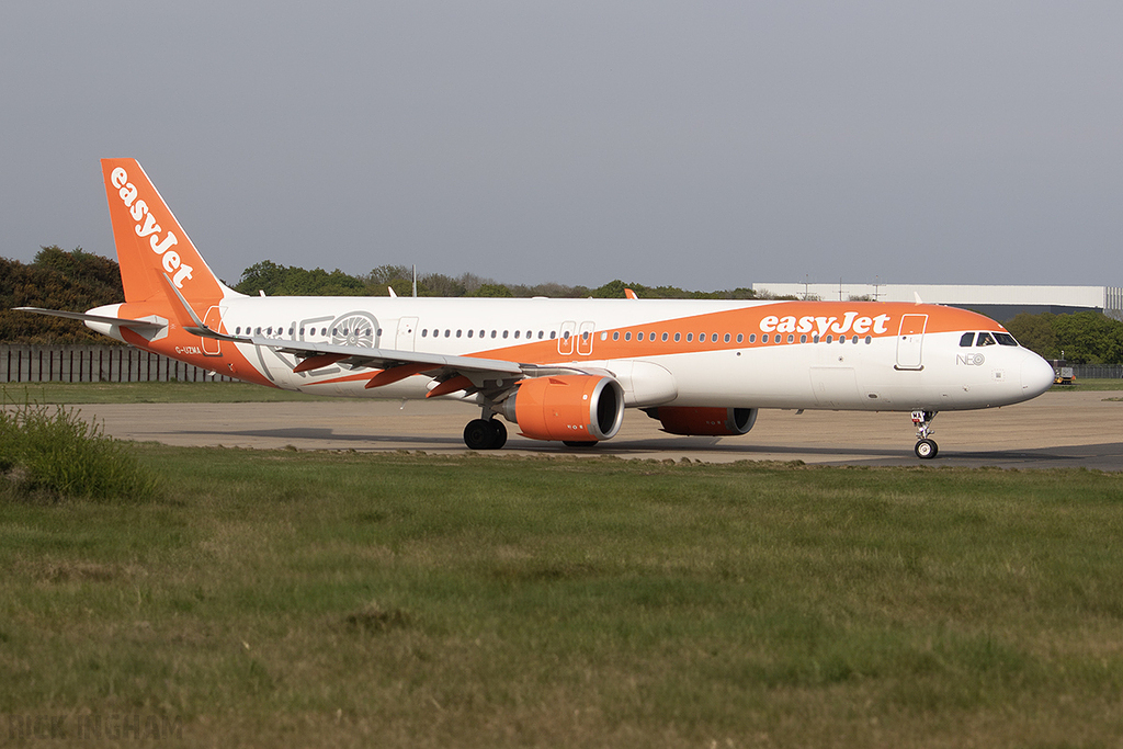 Airbus A321-251NX - G-UZMA - easyJet