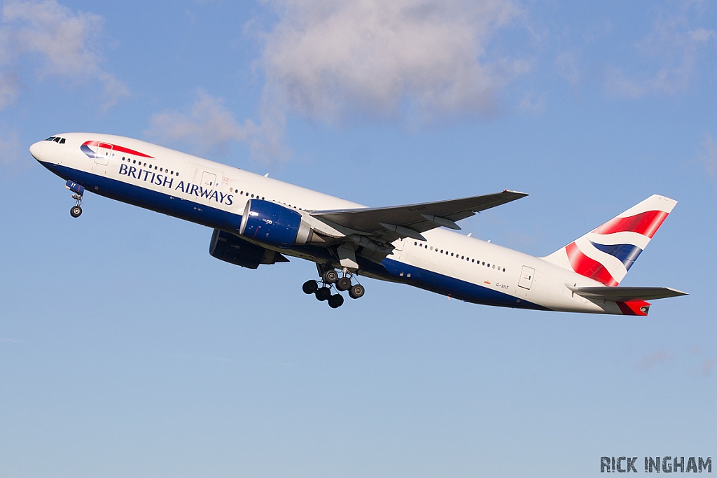 Boeing 777-236ER - G-VIIT - British Airways