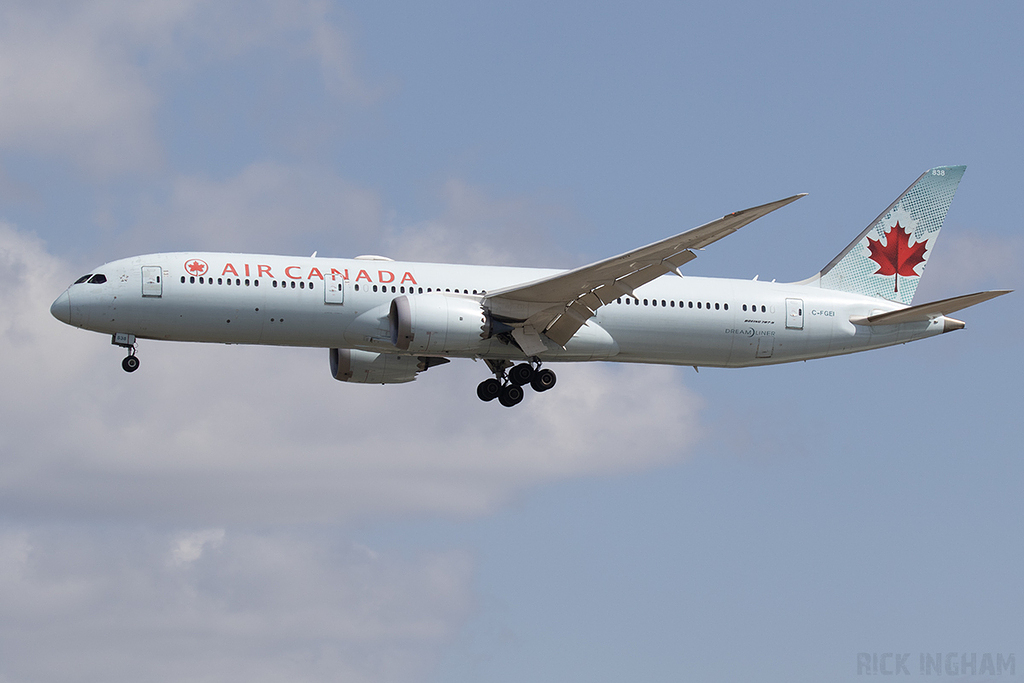 Boeing 787-9 Dreamliner - C-FGEI - Air Canada