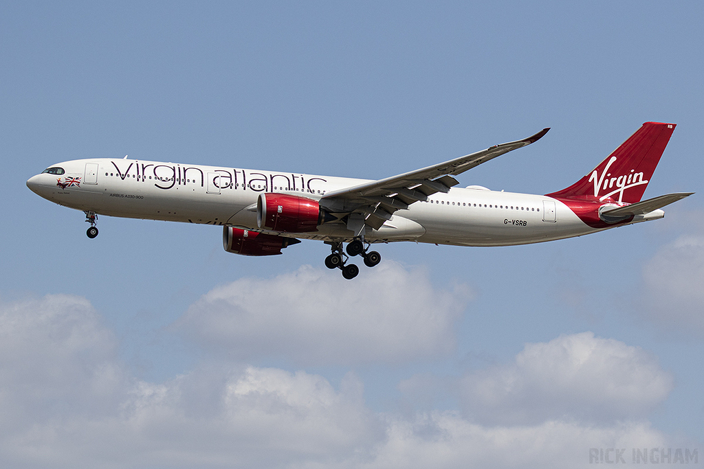 Airbus A330-941 - G-VSRB - Virgin Atlantic