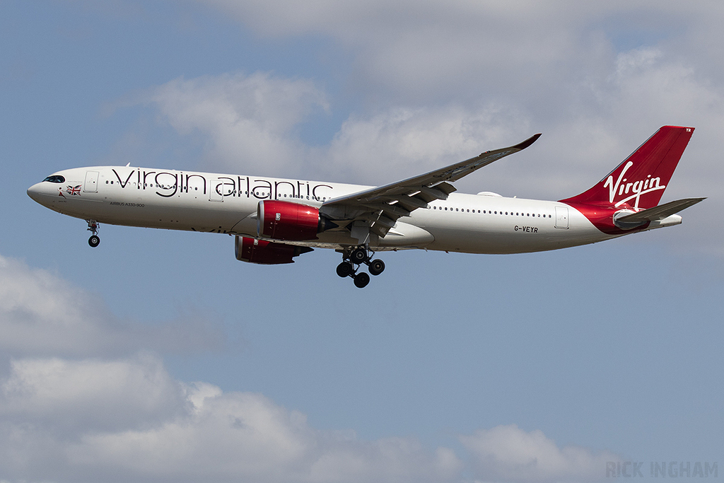 Airbus A330-941 - G-VEYR - Virgin Atlantic