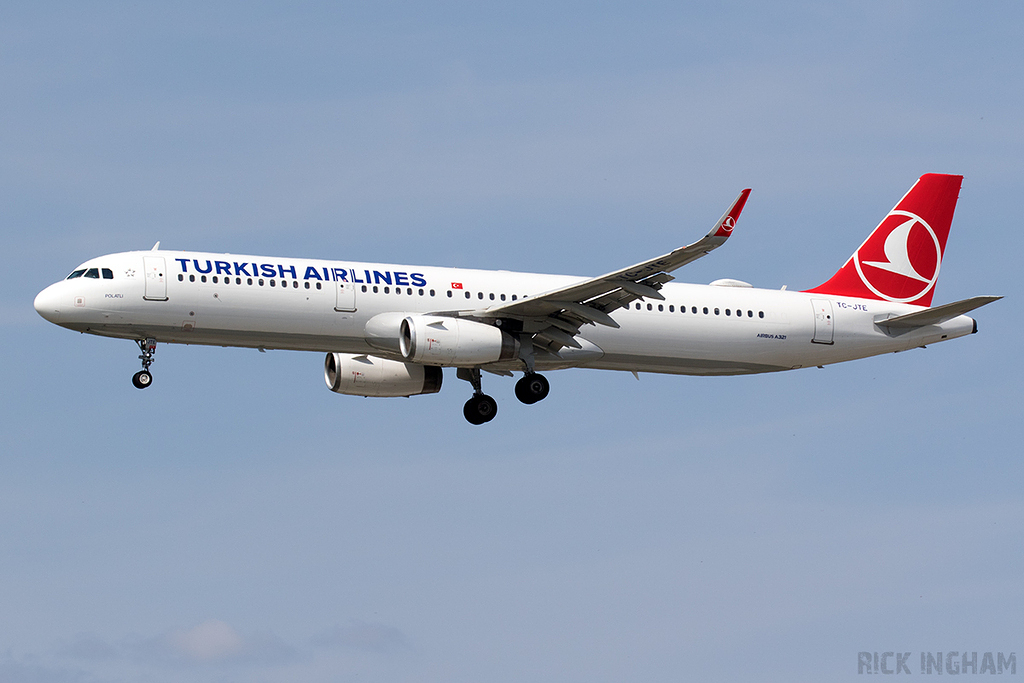 Airbus A321-231 - TC-JTE - Turkish Airlines