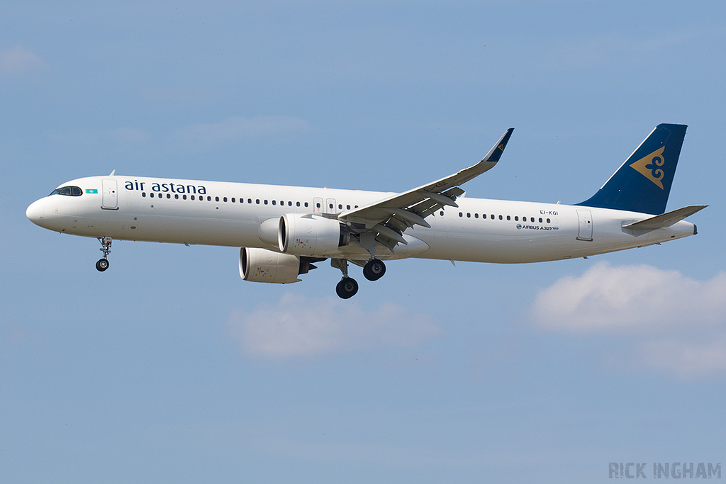 Airbus A321-271NXLR - EI-KGI -Air Astana