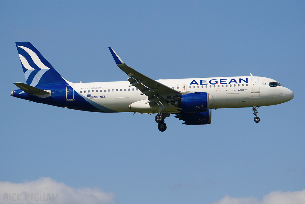 Airbus A320-271N NEO - SX-NEA - Aegean Airlines