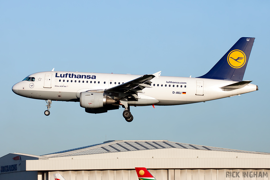 Airbus A319-114 - D-AILI - Lufthansa