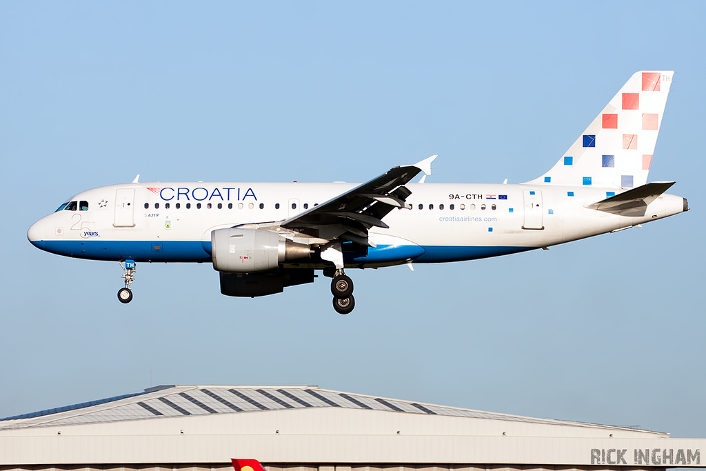 Airbus A319-112 - 9A-CTH - Croatia Airlines