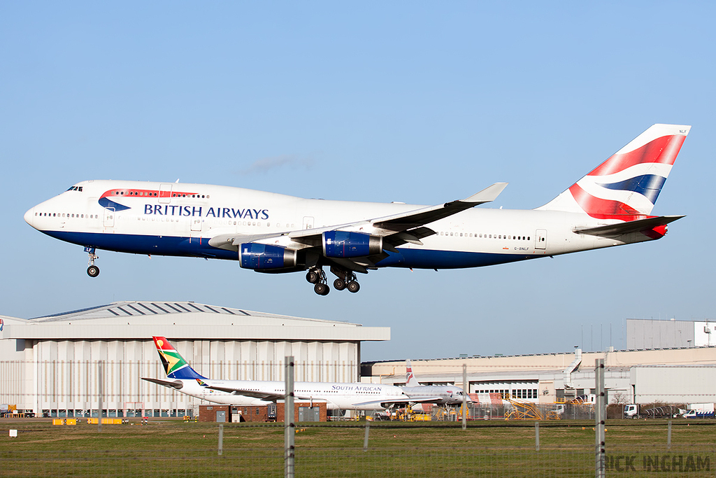 Boeing 747-436 - G-BNLF - British Airways