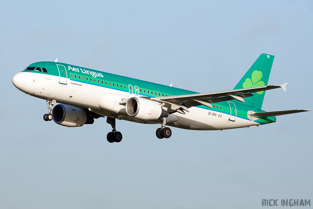 Airbus A320-214 - EI-DVI - Aer Lingus