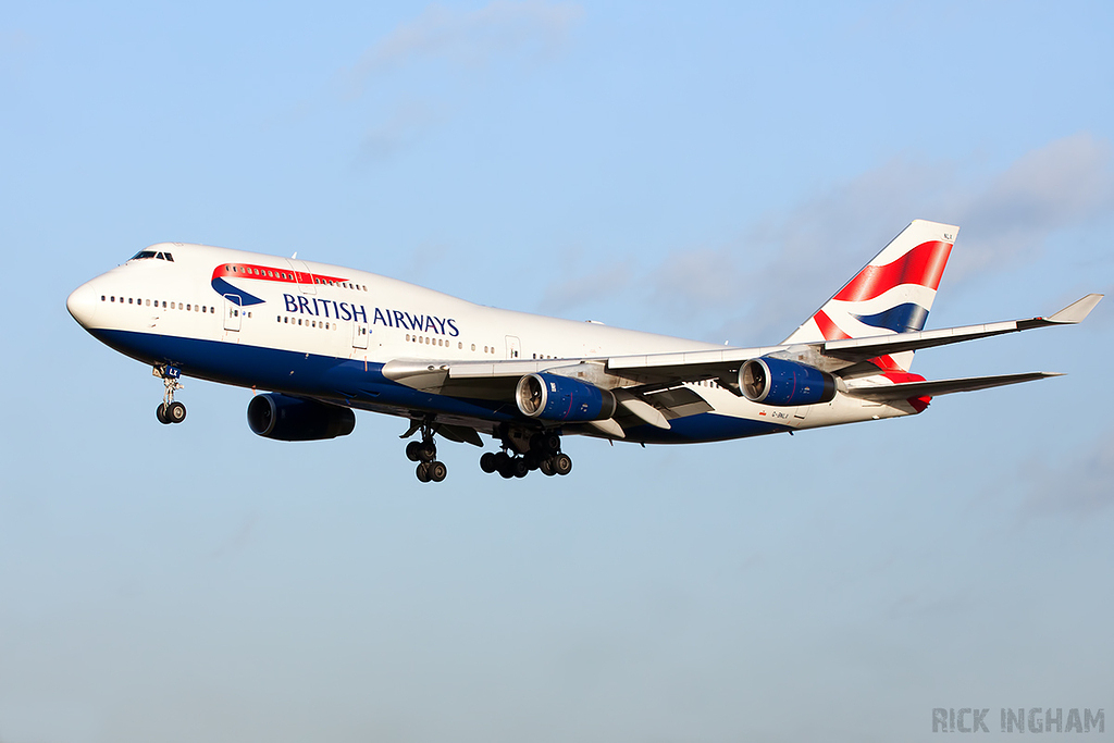 Boeing 747-436 - G-BNLX - British Airways