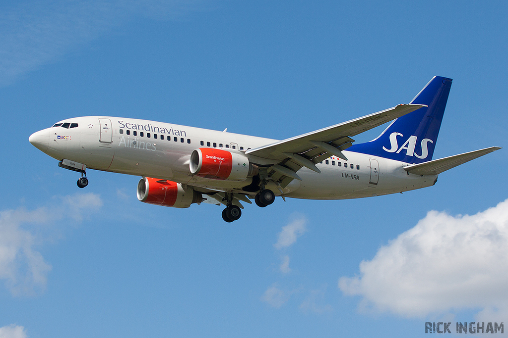 Boeing 737-783 - LN-RRM - Scandinavian Airlines