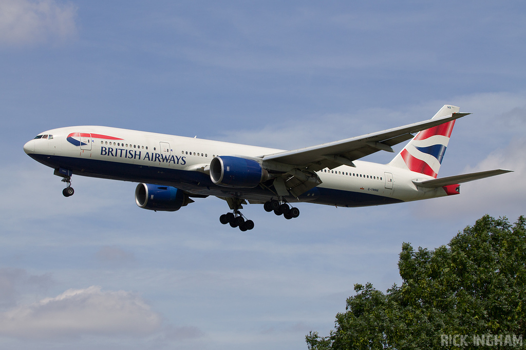 Boeing 777-236ER - G-YMMA - British Airways