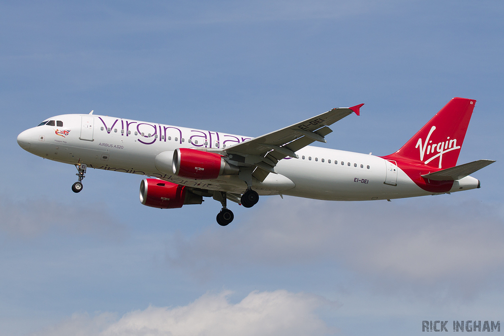 Airbus A320-214 - EI-DEI - Virgin Atlantic