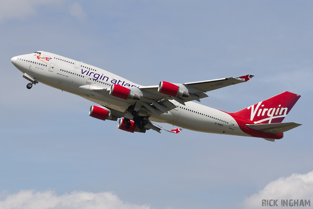Boeing 747-4Q8 - G-VHOT - Virgin Atlantic