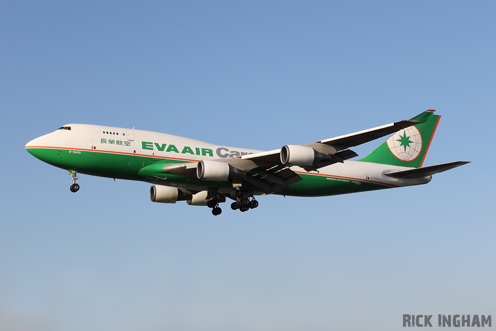 Boeing 747-45EBDSF - B-16402 - EVA Air Cargo