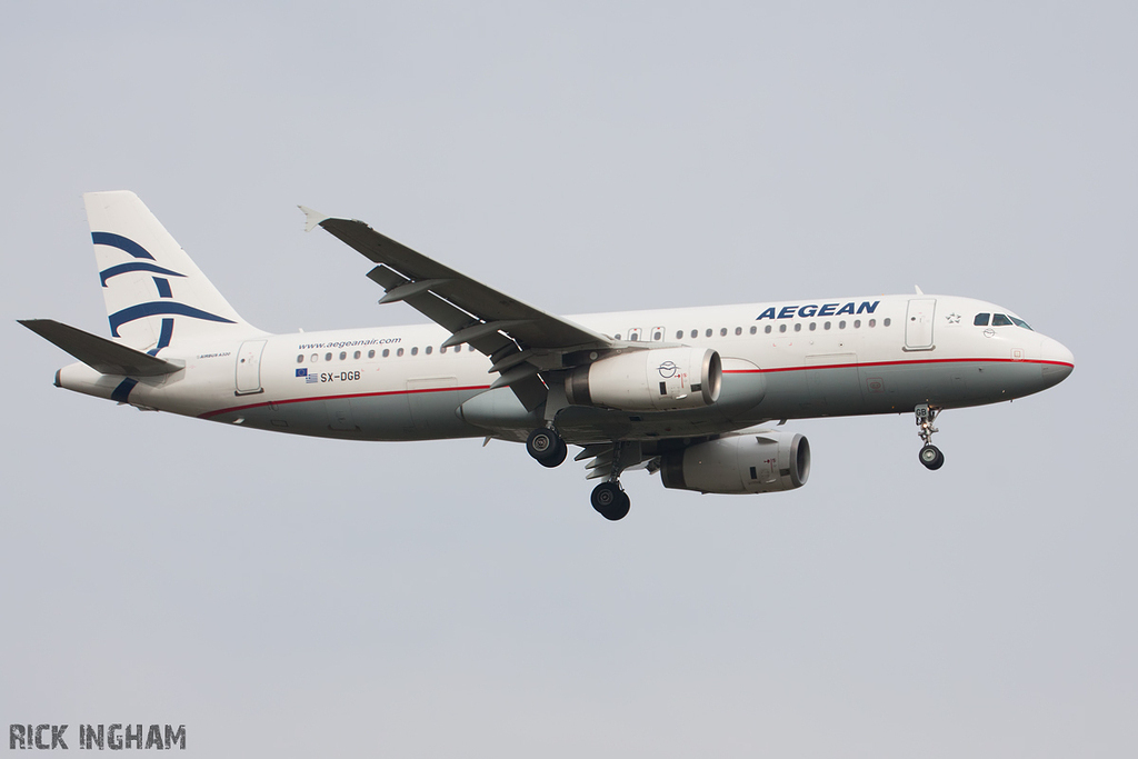 Airbus A320-232 - SX-DGB - Aegean Airlines
