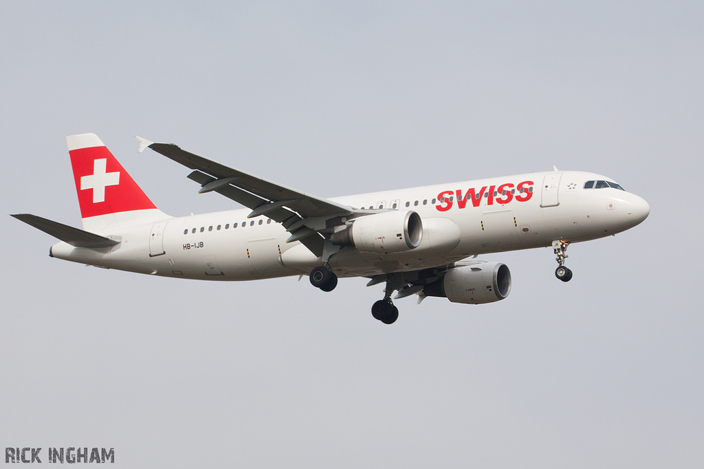 Airbus A320-214 - HB-IJB - Swiss Airlines