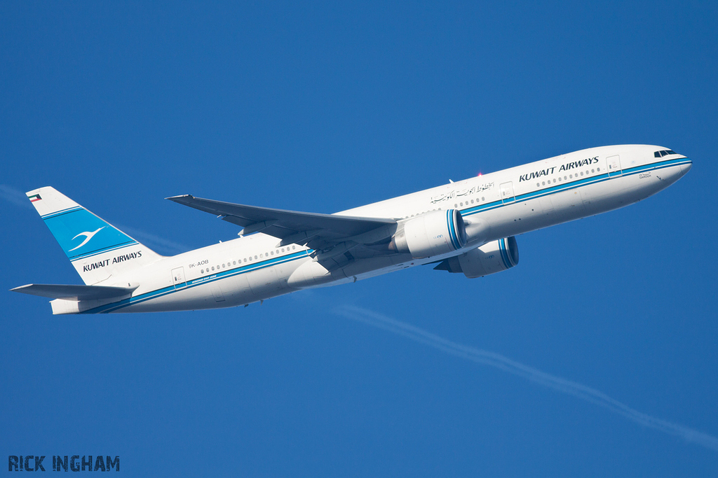 Boeing 777-269ER - 9K-AOB - Kuwait Airways