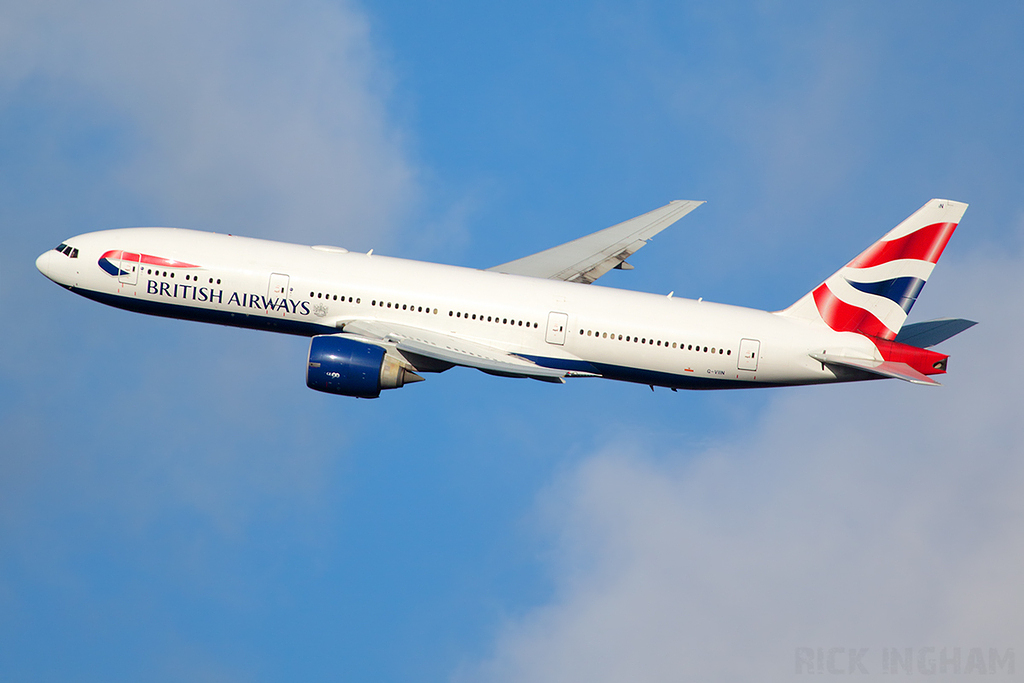 Boeing 777-236ER - G-VIIN - British Airways
