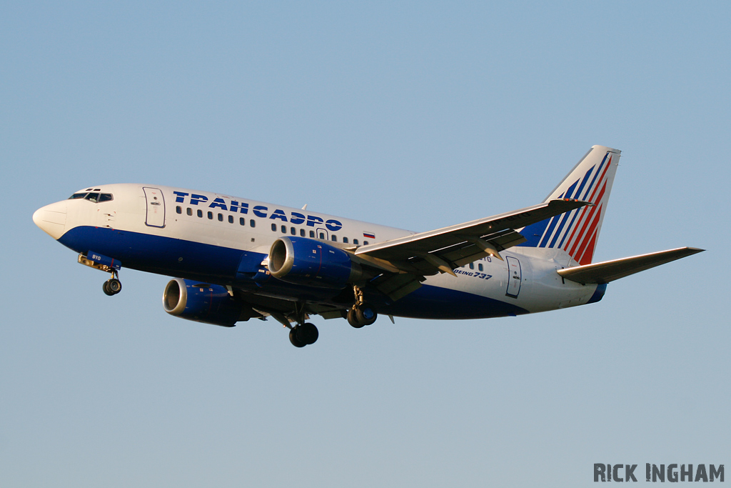 Boeing 737-524 - VP-BYO - Transaero Airlines