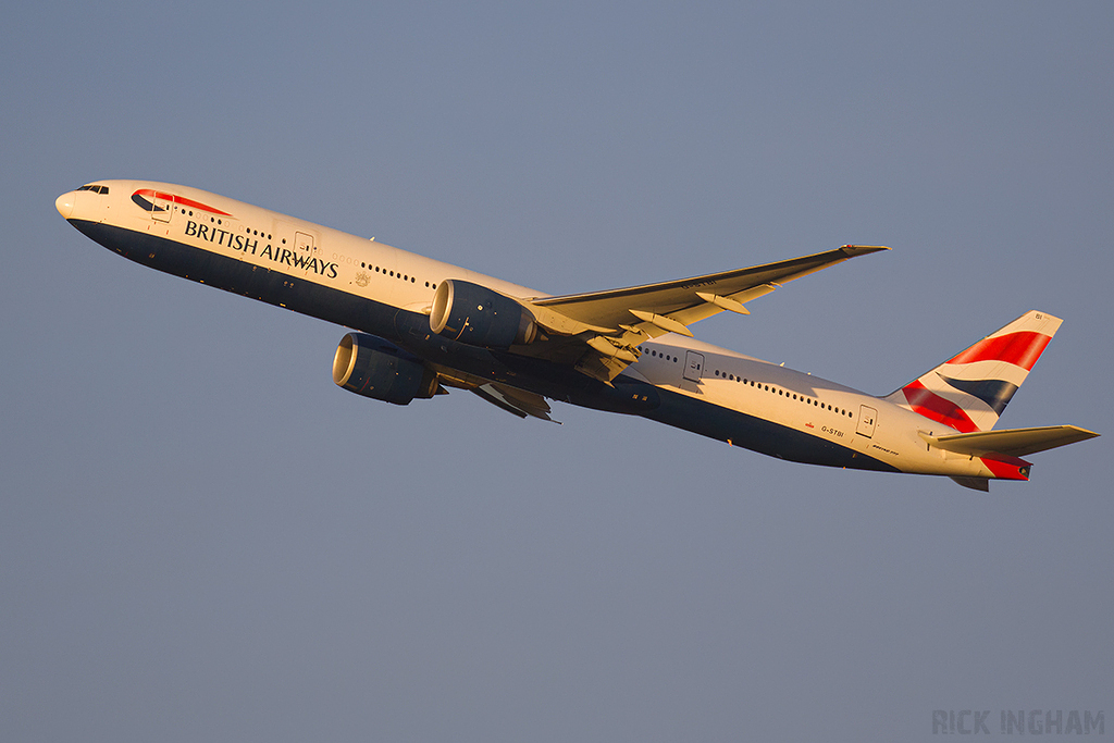 Boeing 777-336ER - G-STBI - British Airways
