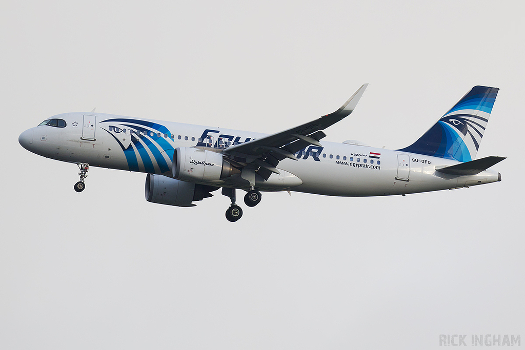Airbus A320-251N NEO - SU-GFQ - Egyptair