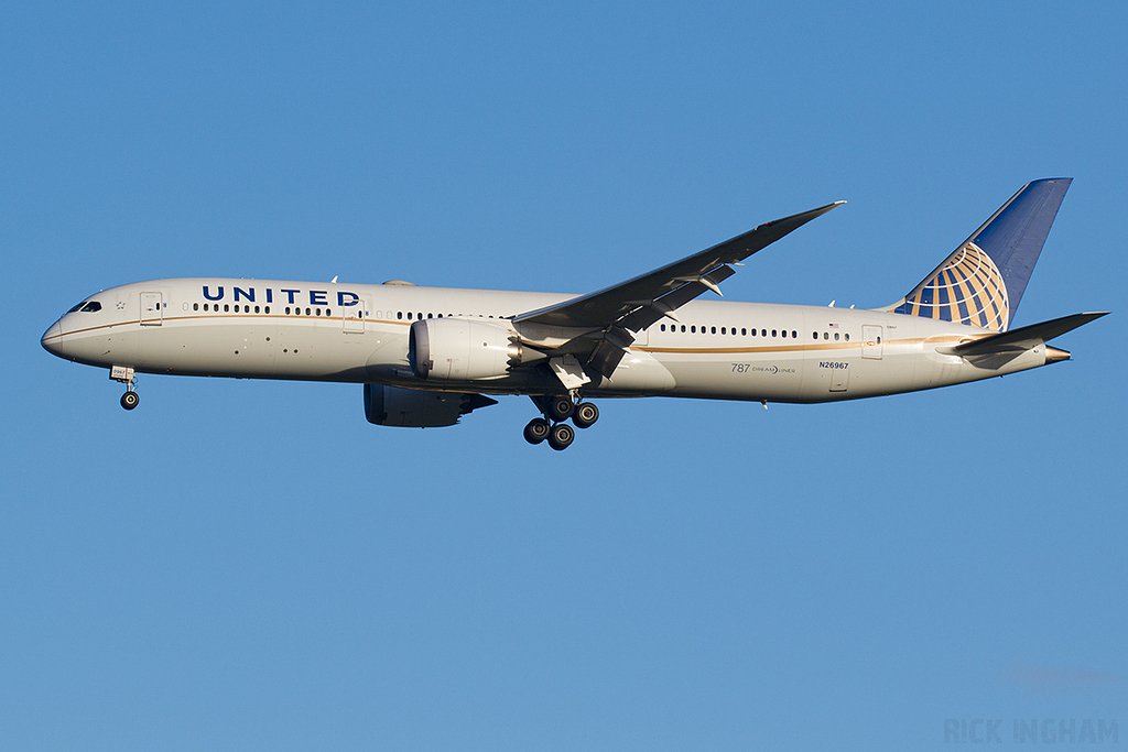 Boeing 787-9 Dreamliner - N26967 - United Airlines