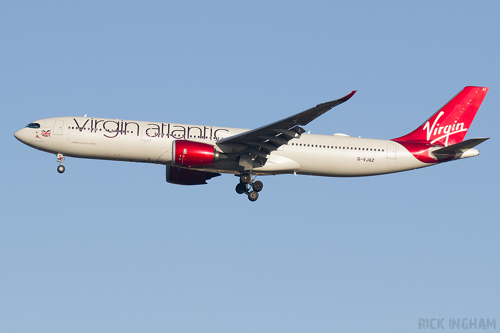 Airbus A330-941 - G-VJAZ - Virgin Atlantic