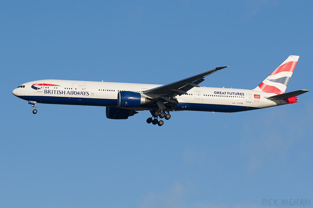 Boeing 777-336ER - G-STBN - British Airways