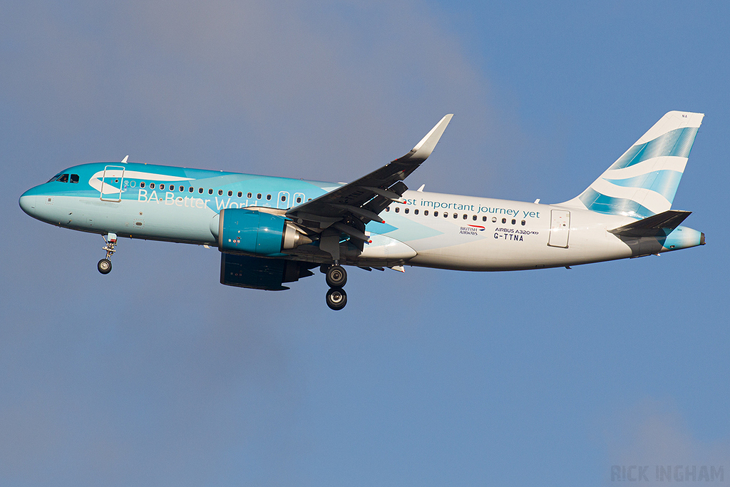 Airbus A320-251NSL NEO - G-TTNA - British Airways