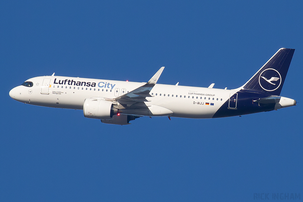 Airbus A320-271N NEO - D-AIJJ - Lufthansa City