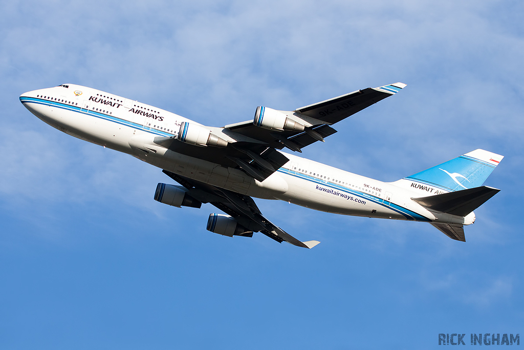 Boeing 747-469M - 9K-ADE - Kuwait Airways