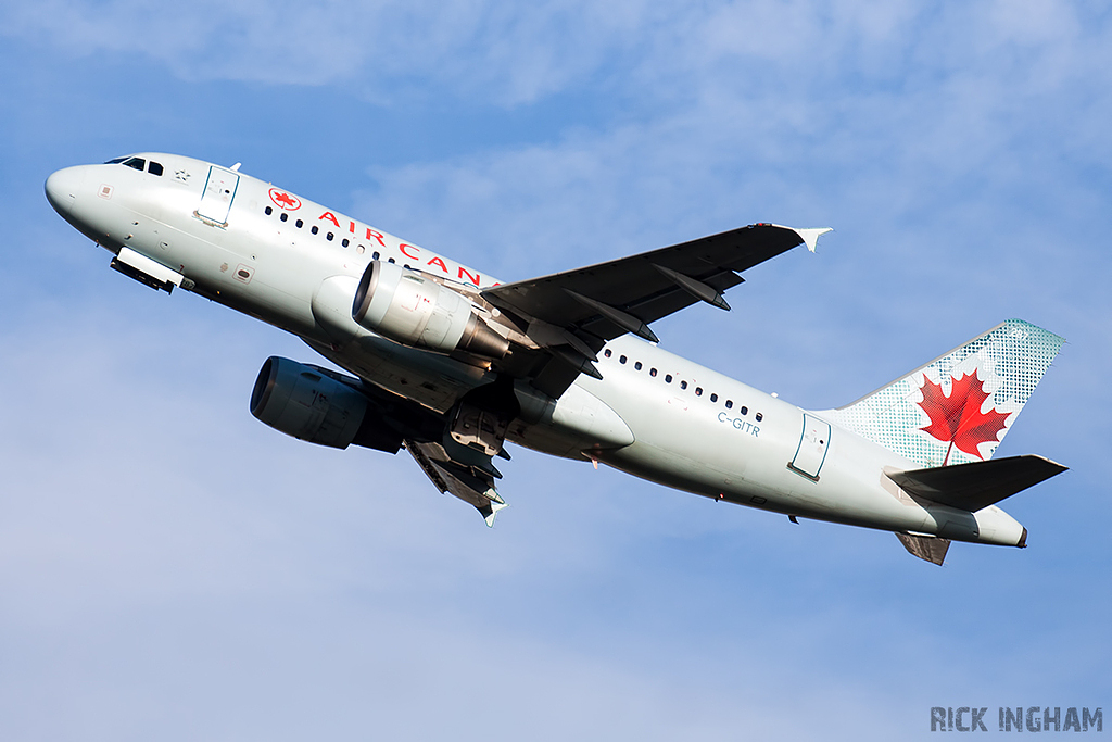 Airbus A319-112 - C-GITR - Air Canada