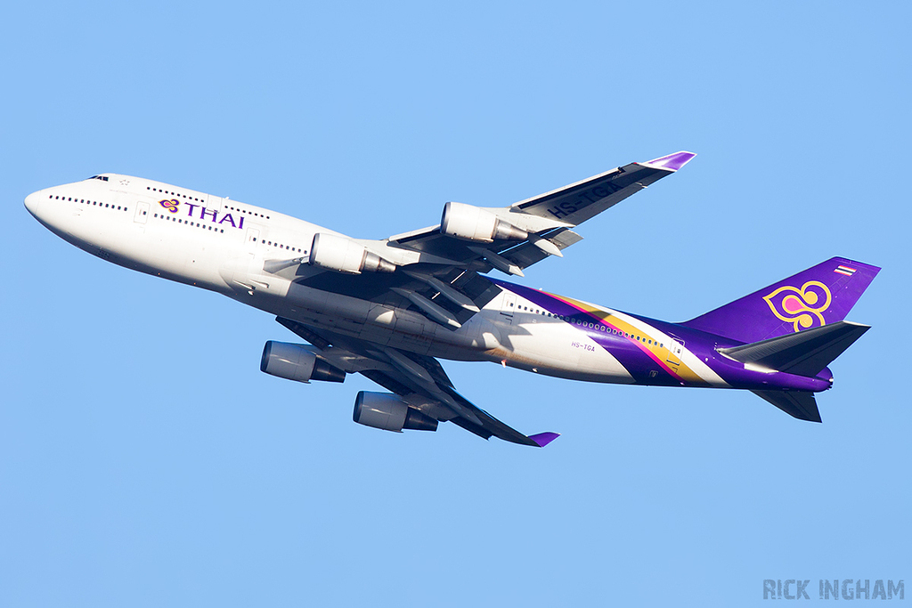 Boeing 747-4D7 - HS-TGA - Thai Airways