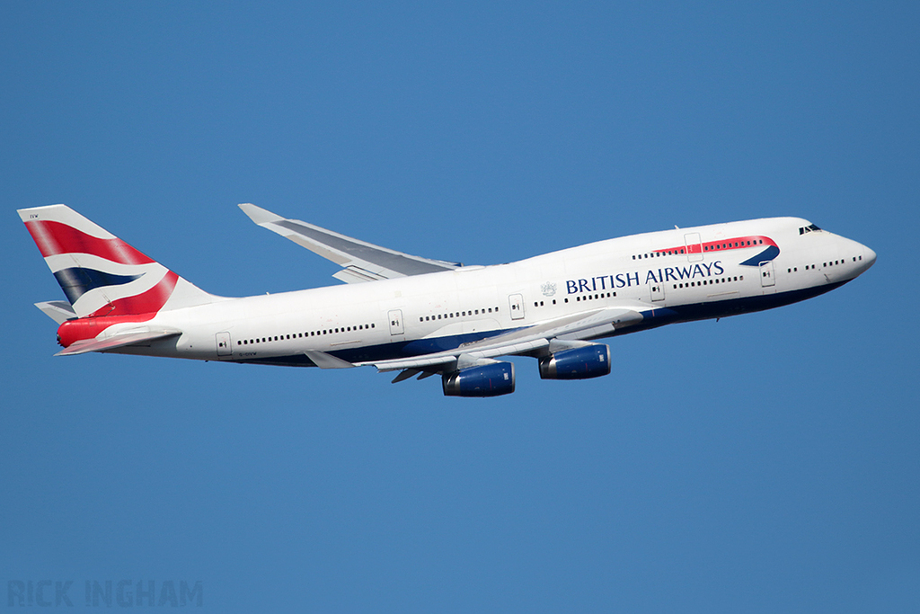 Boeing 747-436 - G-CIVW - British Airways